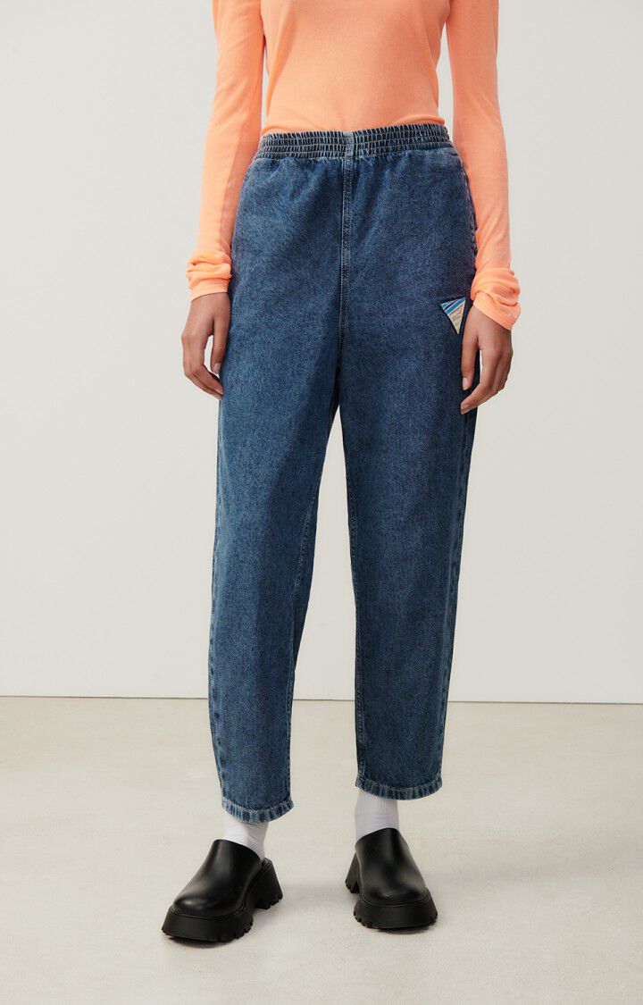 american vintage Jean femme Astury - STONE Bleu - E24