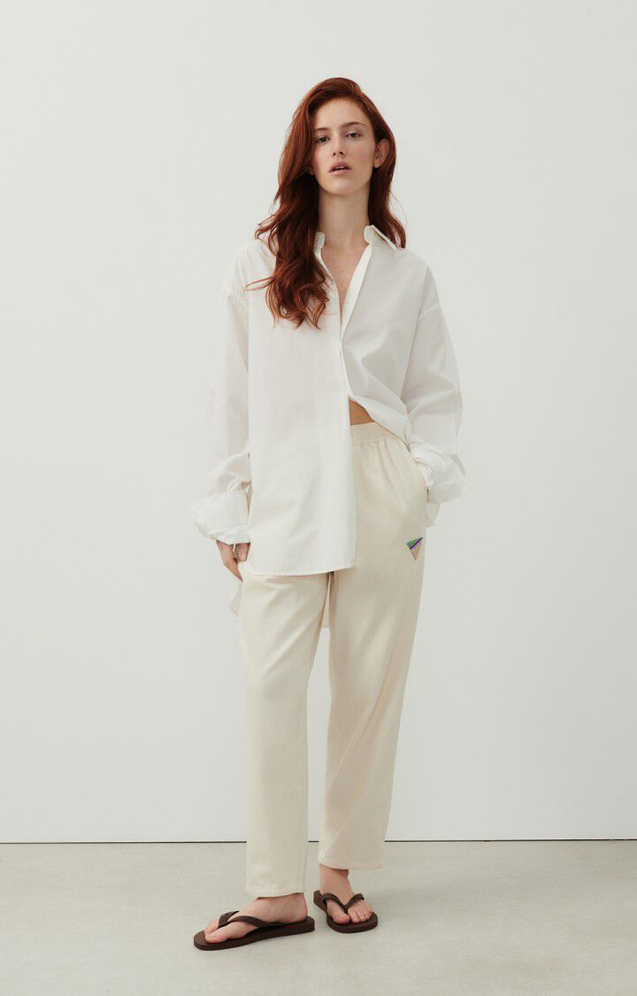 American Vintage Jean Femme Tirabay - ECRU Beige - H24