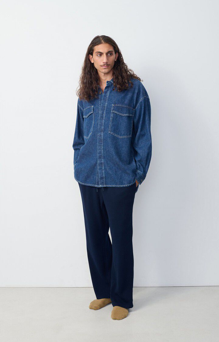 American Vintage Jogging Homme Ryvy - NAVY Bleu - H24