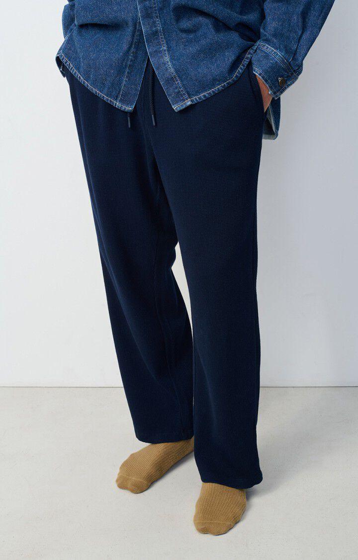 american vintage Jogging homme Ryvy - NAVY Bleu - H24