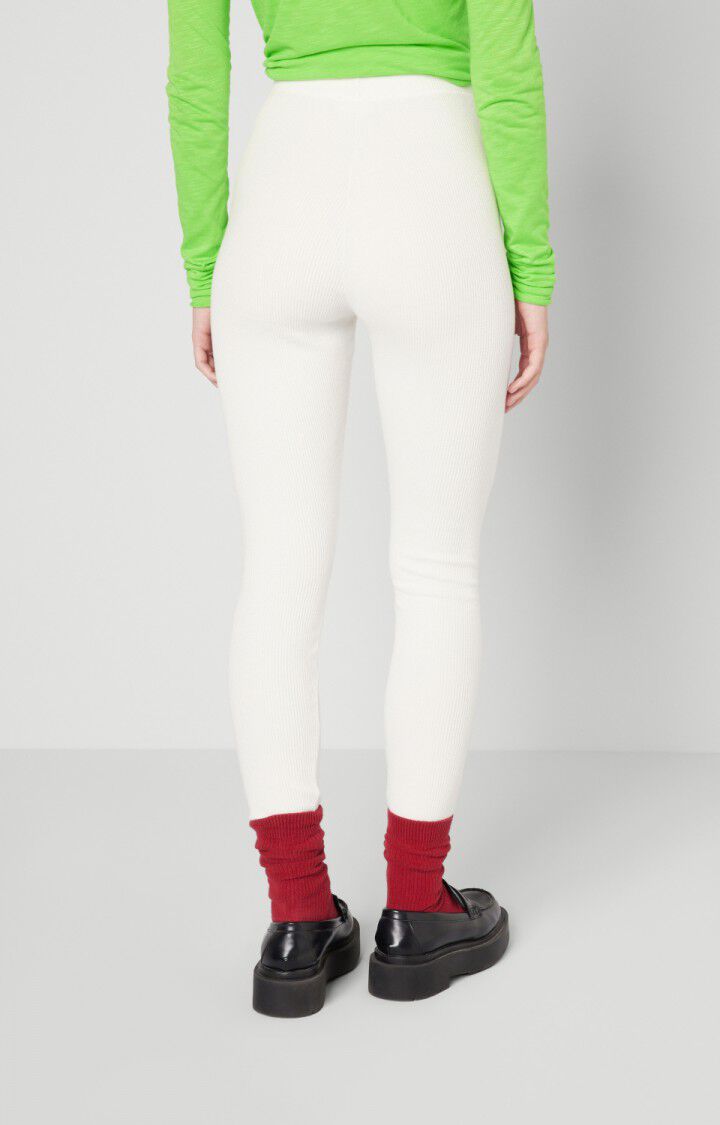 American Vintage Legging Femme Gaxy - ECRU Beige - H22