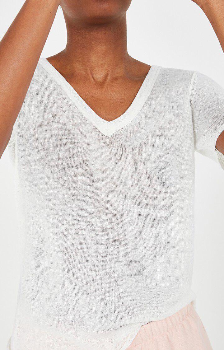 American Vintage Pull Femme Nepow - NACRE Beige - E20