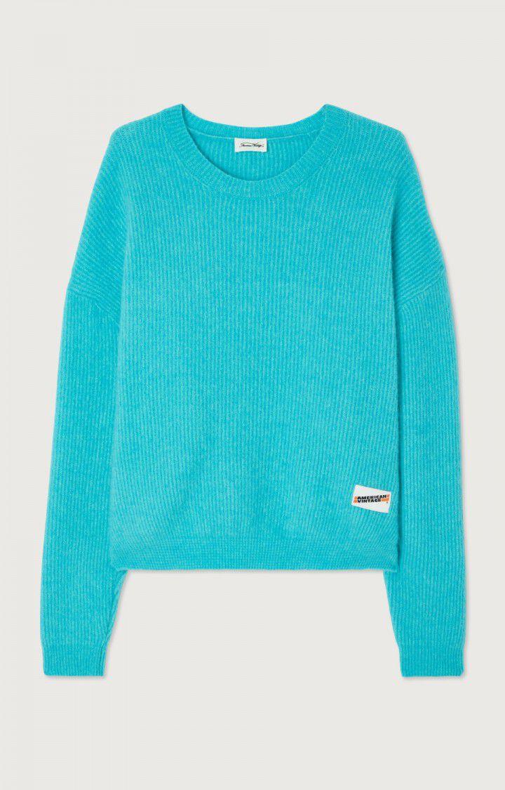 american vintage Pull femme Vitow - SURF Bleu - E23B