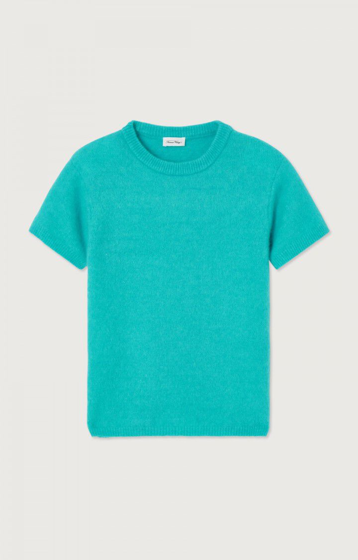 american vintage Pull femme Vitow - SURF Bleu - E23B