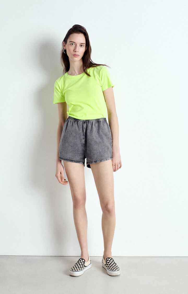 American Vintage Short Femme Jazy - GREY Gris - E25