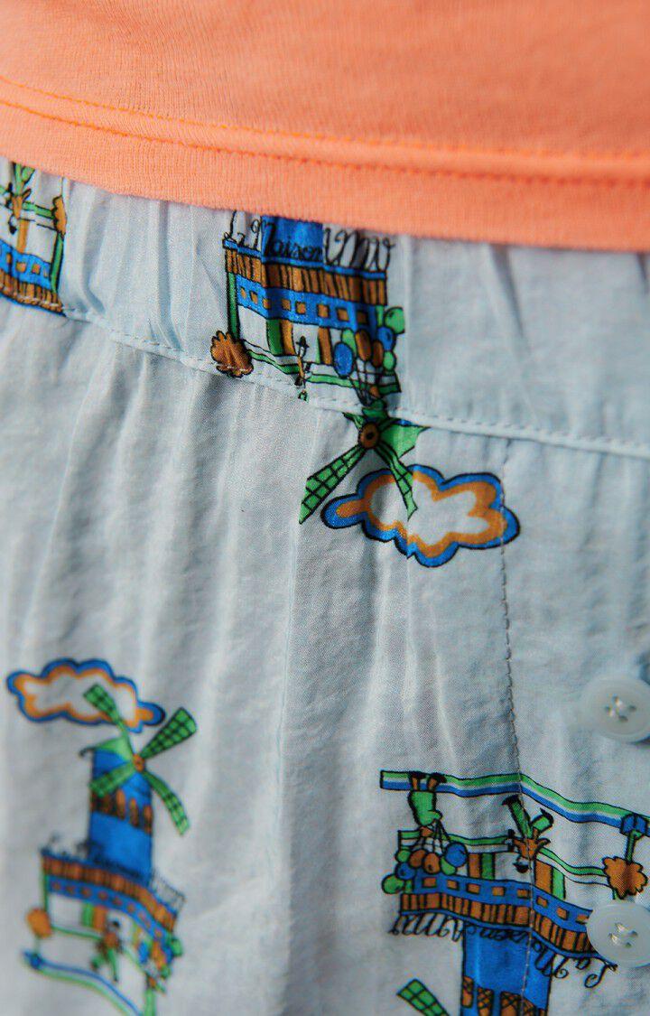 American Vintage Short Femme Scarow - PIPA Bleu - E24