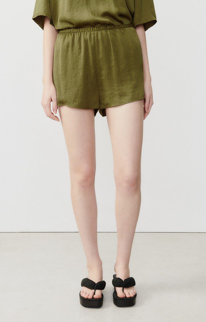 american vintage Short femme Widland - THYM Vert - E24