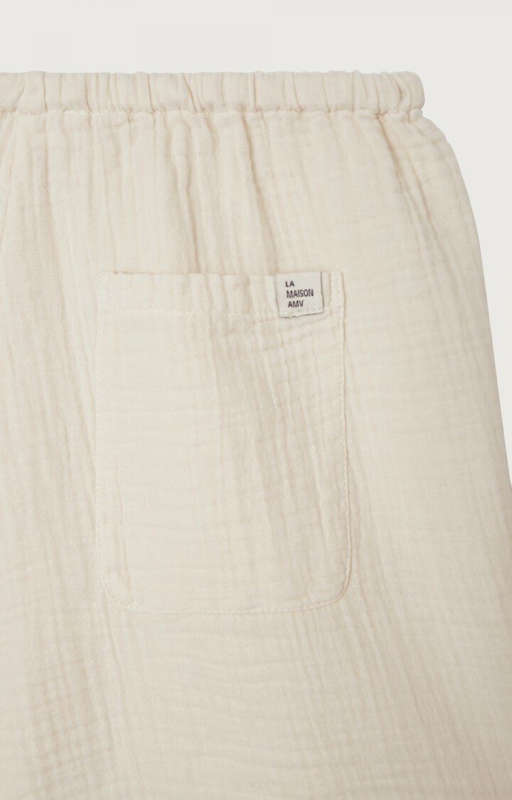 American Vintage Short Femme Ziky - ECRU Beige - E24