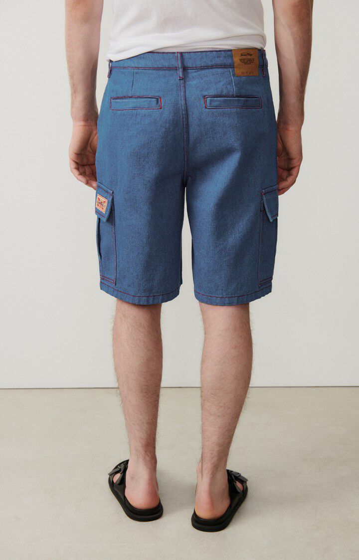 American Vintage Short Homme Faow - BLUE Bleu - E24