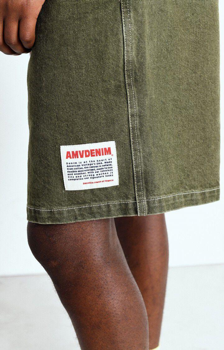 American Vintage Short Homme Uzatown - KAKI Vert - E25