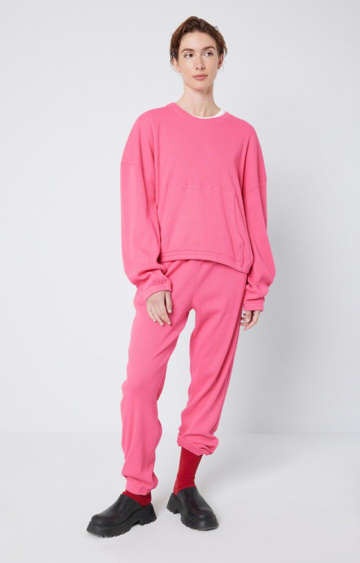 American Vintage Sweat Femme Luto - MAGENTA Rose - E22