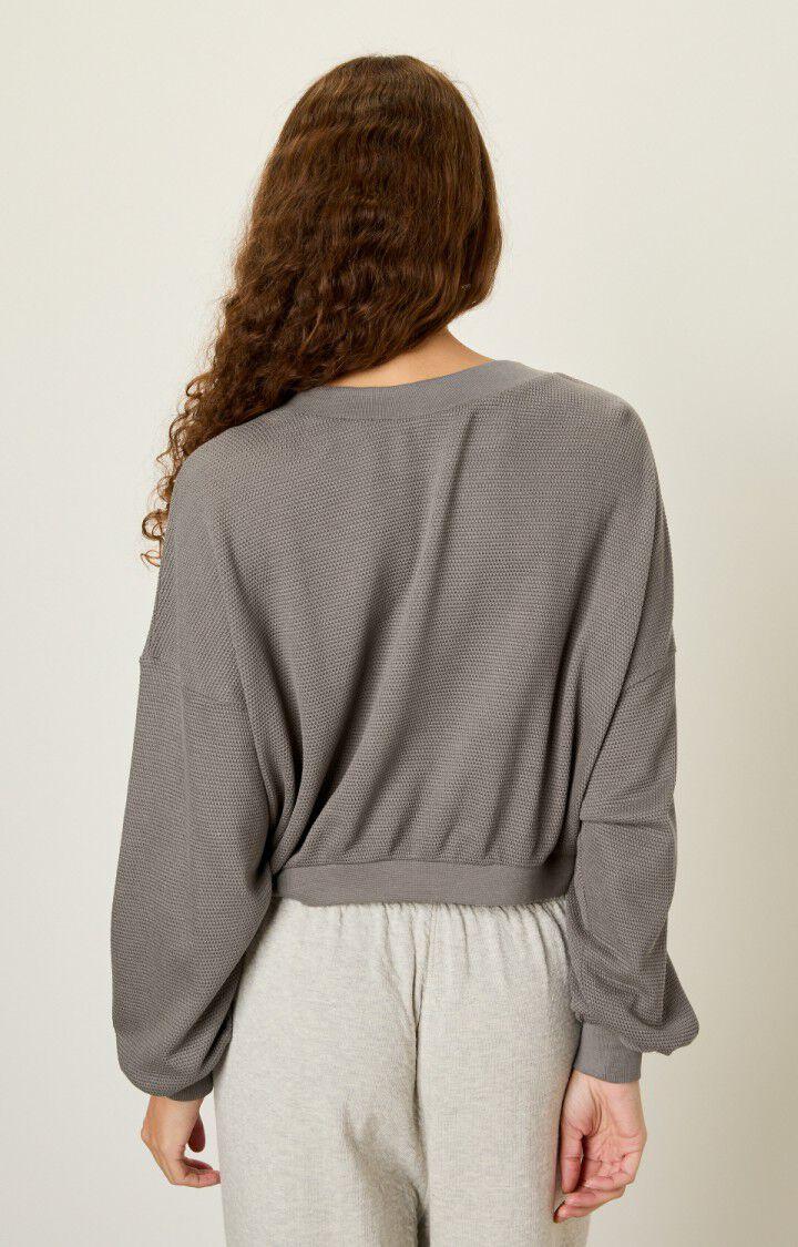 American Vintage Sweat Femme Sovy - BRUMEUX Gris - H22