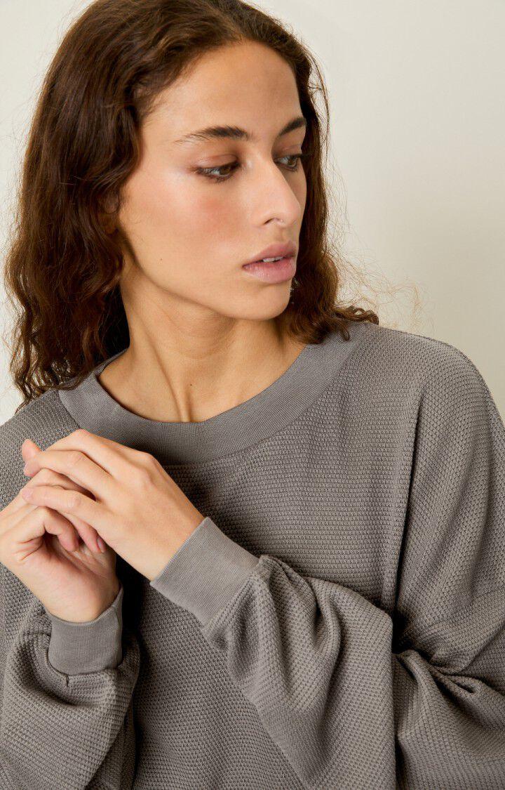 American Vintage Sweat Femme Sovy - BRUMEUX Gris - H22