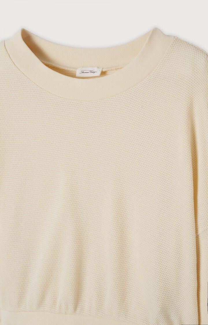 American Vintage Sweat Femme Sovy - CREME Beige - H22B