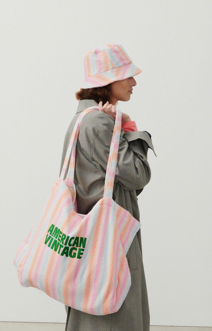 american vintage Tote bag Bobypark - AXELLE Rose - E24