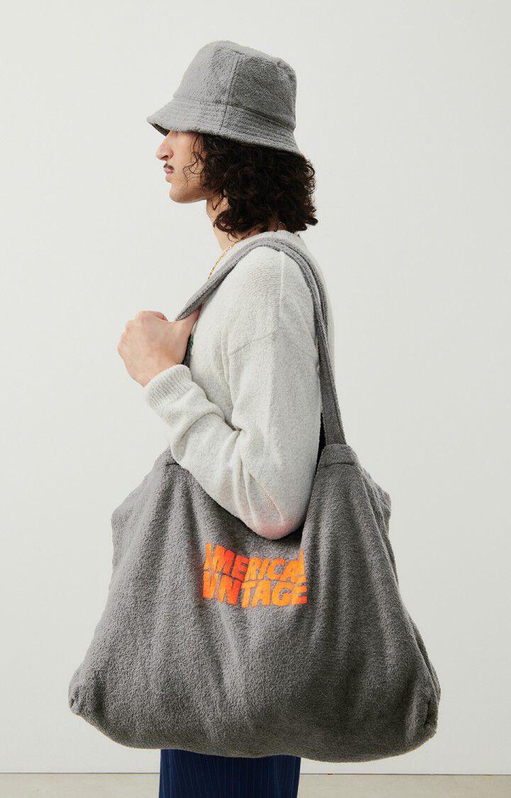 American Vintage Tote Bag Bobypark - METAL Gris - H24