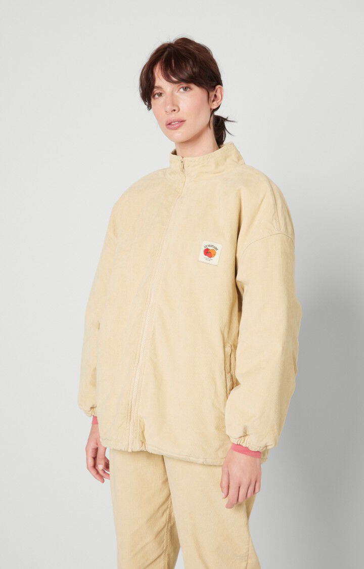 american vintage Veste femme Idyl - ECRU Beige - H22