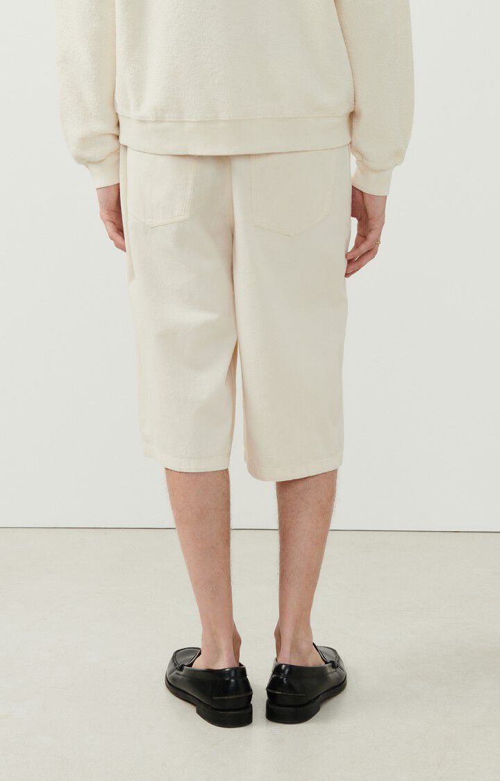 American Vintage Bermuda Homme Tirabay - ECRU Beige - E24