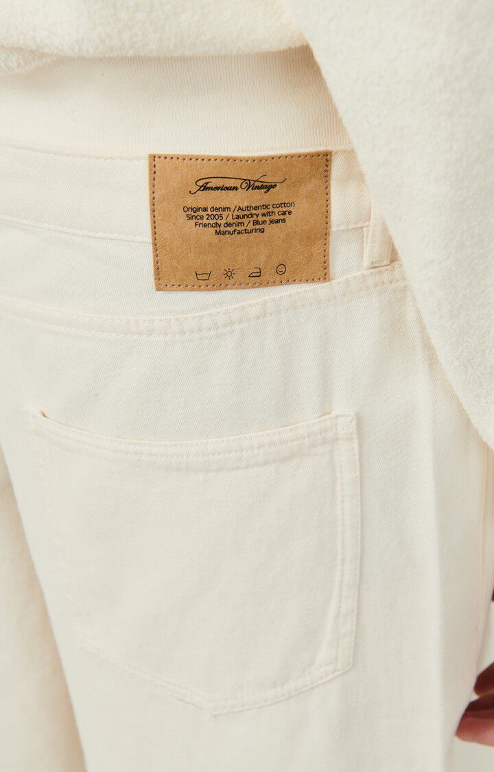 American Vintage Bermuda Homme Tirabay - ECRU Beige - E24