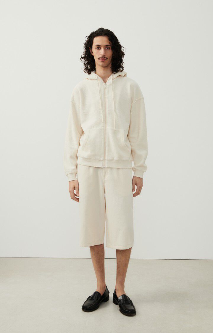 American Vintage Bermuda Homme Tirabay - ECRU Beige - E24