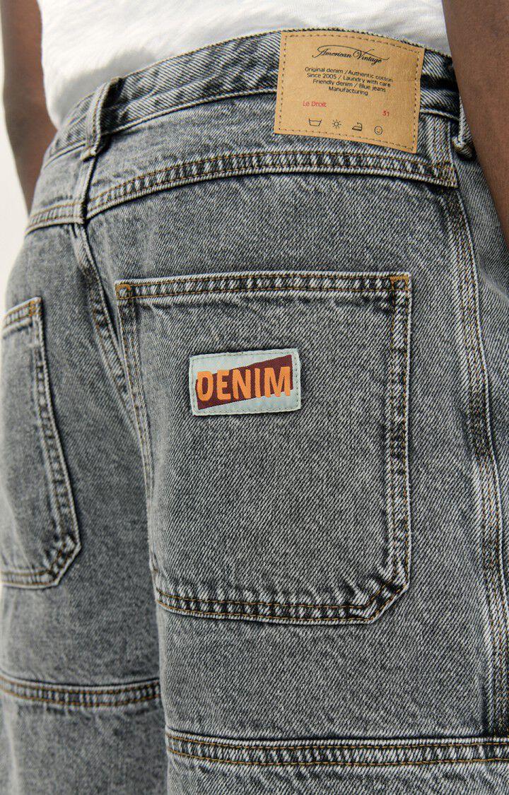 American Vintage Bermuda Homme Yopday - SALT AND PEPPER Gris - E23