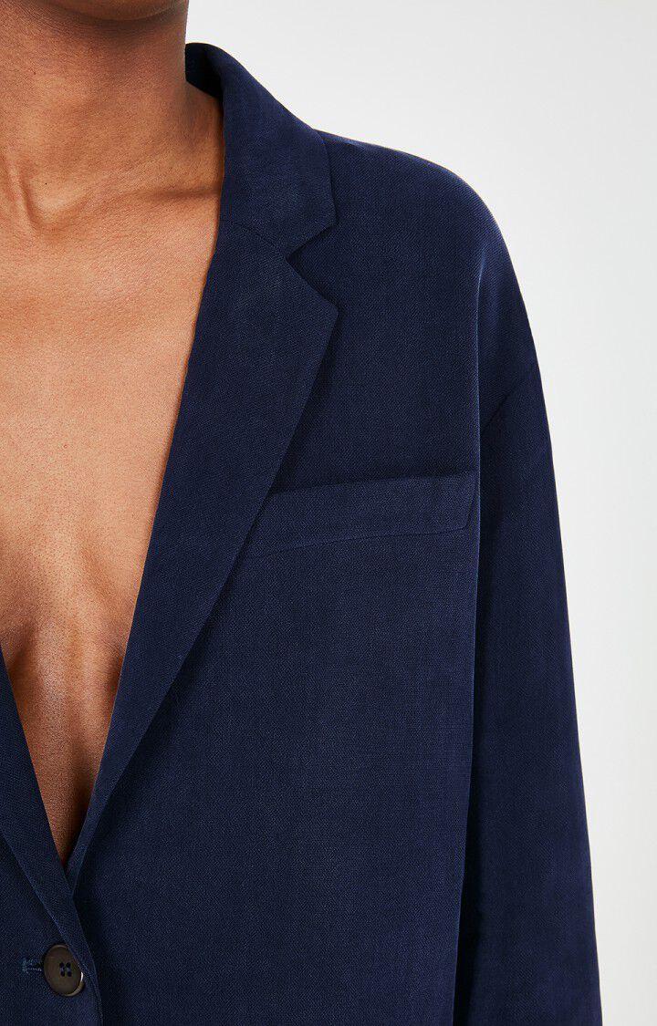 American Vintage Blazer Femme Babarum - NAVY Manches Raglan Bleu - E20