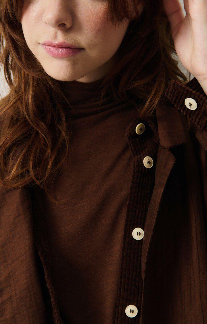 American Vintage Blazer Femme Detown - BROWNIE 56 Manches Longues Marron - H24