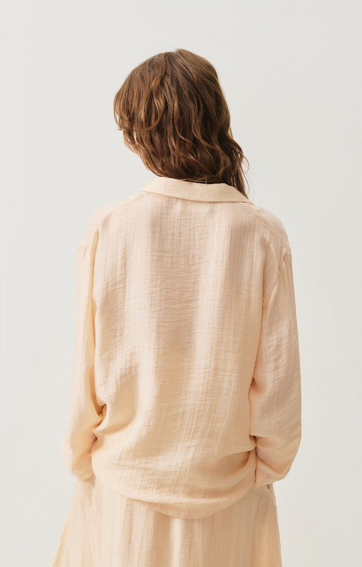 American Vintage Blazer Femme Detown - CHEESECAKE 56 Manches Longues Beige - H24
