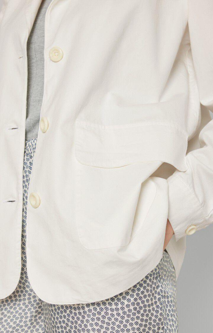American Vintage Blazer Femme Giony - BLANC Manches Longues Blanc - E20