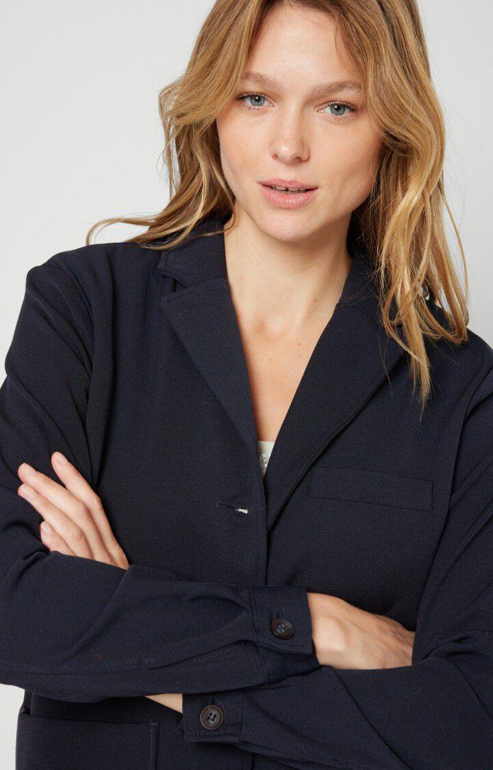 American Vintage Blazer Femme Nakstonville - NAVY Manches Longues Bleu - H20