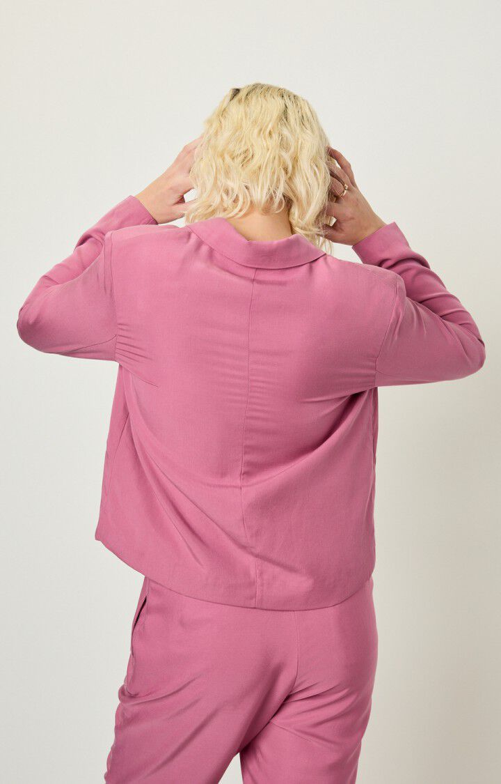 American Vintage Blazer Femme Nalastate - GRENADE Manches Longues Rose - E20