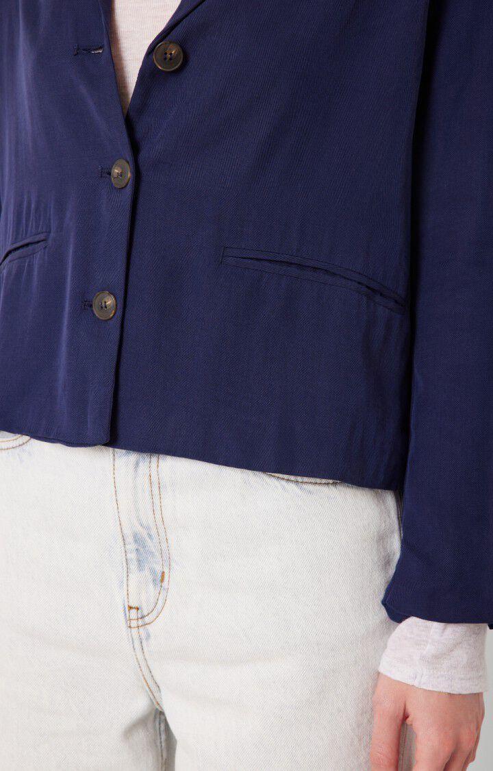 American Vintage Blazer Femme Nalastate - SPHERE Manches Longues Bleu - E20