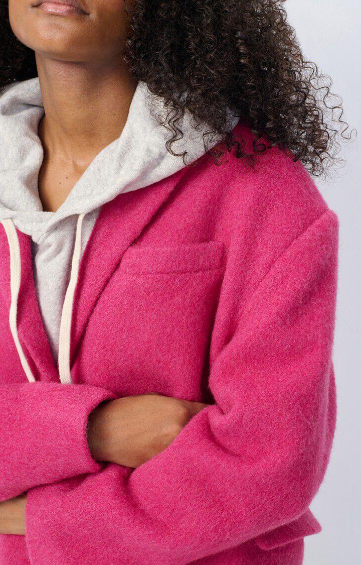 American Vintage Blazer Femme Roly - BOUGAINVILLIER 55 Manches Longues Rose - H24