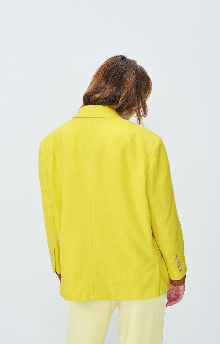 American Vintage Blazer Femme Soktown - ANIS Manches Longues Jaune - E22