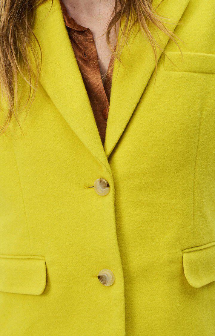 American Vintage Blazer Femme Soktown - ANIS Manches Longues Jaune - E22