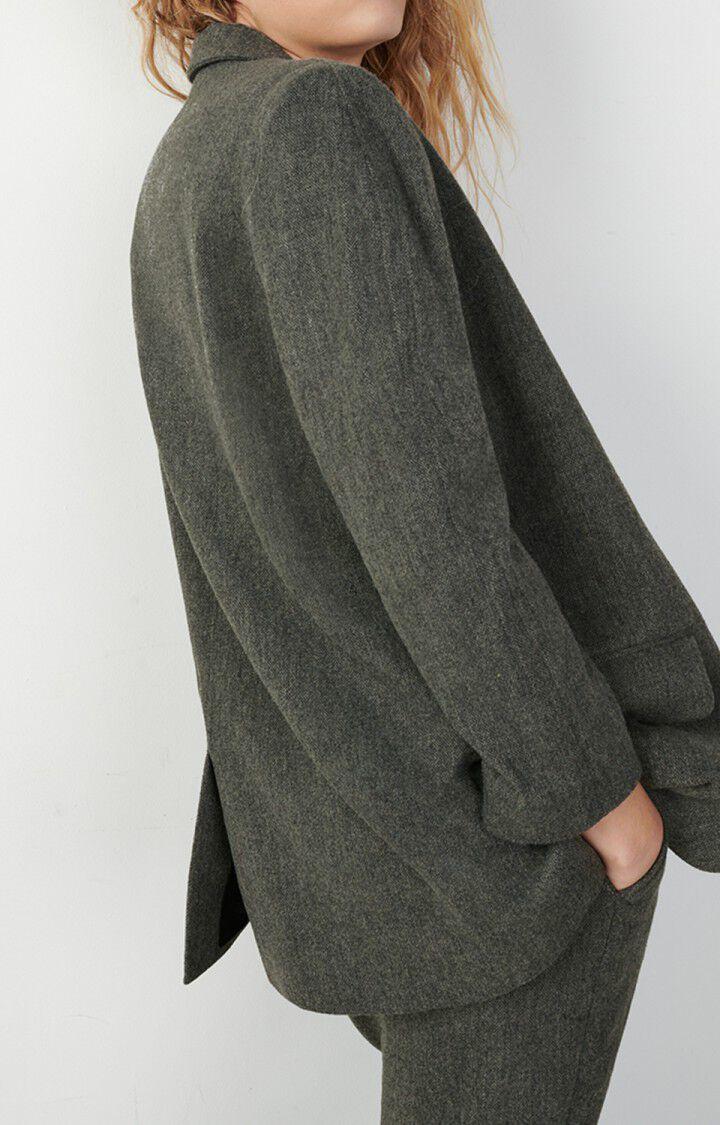 American Vintage Blazer Femme Weftown - GRIS CHINE Gris - H22