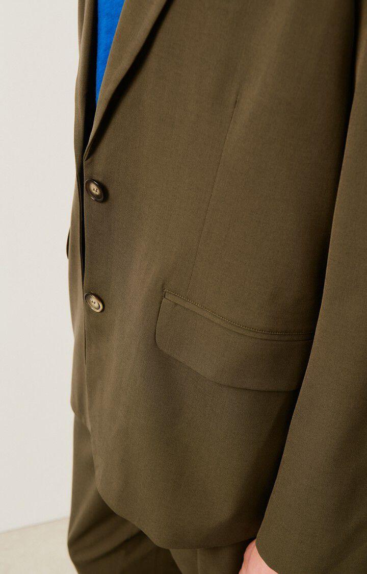 American Vintage Blazer Homme Kabird - LENTILLE 64 Manches Longues Vert - H24