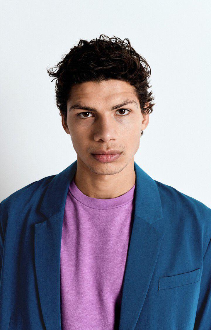 American Vintage Blazer Homme Kabird - MARIN 64 Manches Longues Bleu - E25