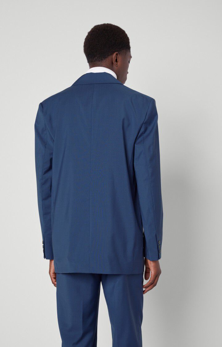 American Vintage Blazer Homme Luziol - COSMIC Manches Longues Bleu - H21