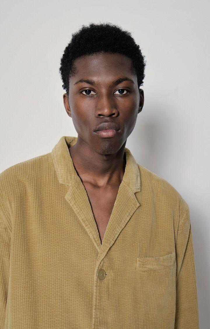 American Vintage Blazer Homme Padow - AVOINE VINTAGE 65 Manches Longues Marron - E23