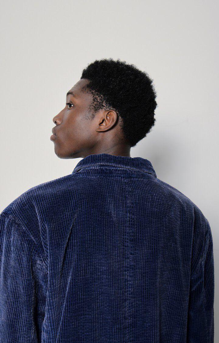 American Vintage Blazer Homme Padow - OUTREMER VINTAGE 65 Manches Longues Bleu - E23