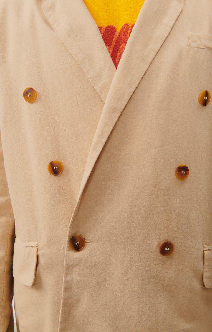 American Vintage Blazer Homme Vaystreet - PORRIDGE 55 Manches Longues Beige - E23