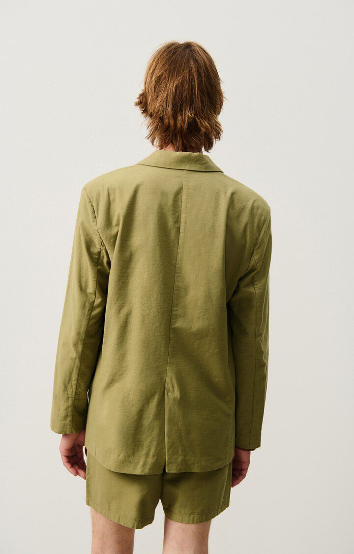 American Vintage Blazer Homme Zarydok - KAKI 65 Manches Longues Vert - E24