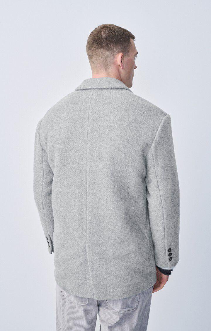 American Vintage Blazer Homme Zefir - GRIS CHINE Manches Longues Gris - H22