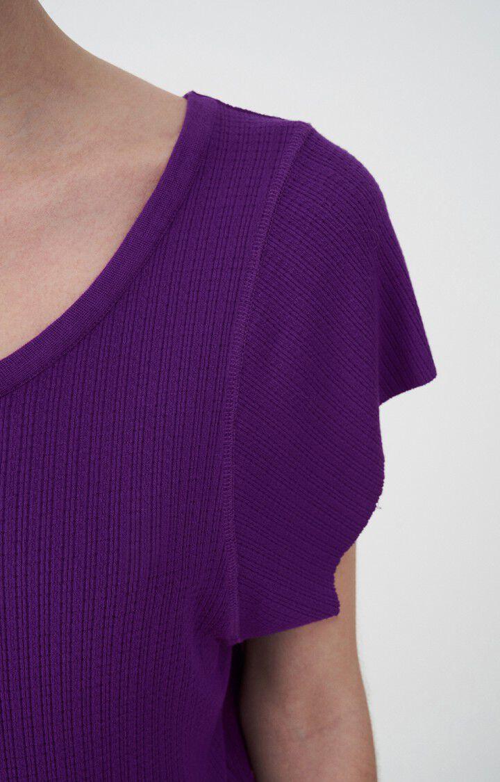 American Vintage Body Femme Grimwood - VIOLACE 13 Manches Courtes Violet - E22B