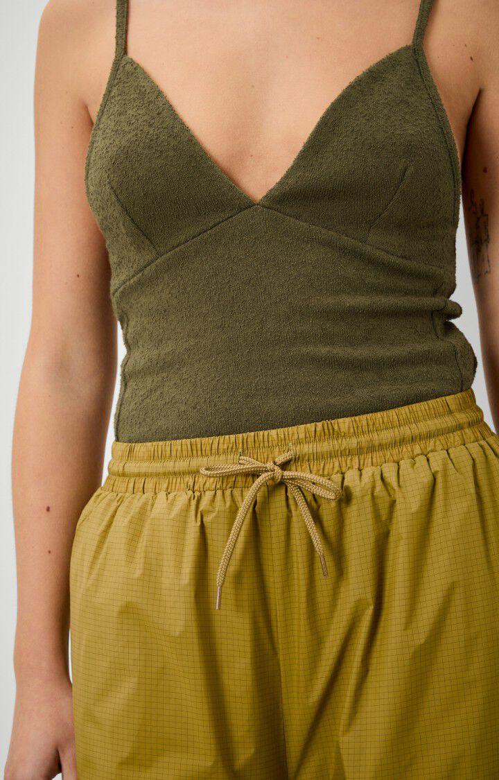 American Vintage Body Femme Noogy - KAKI Fines Bretelles Vert - H21