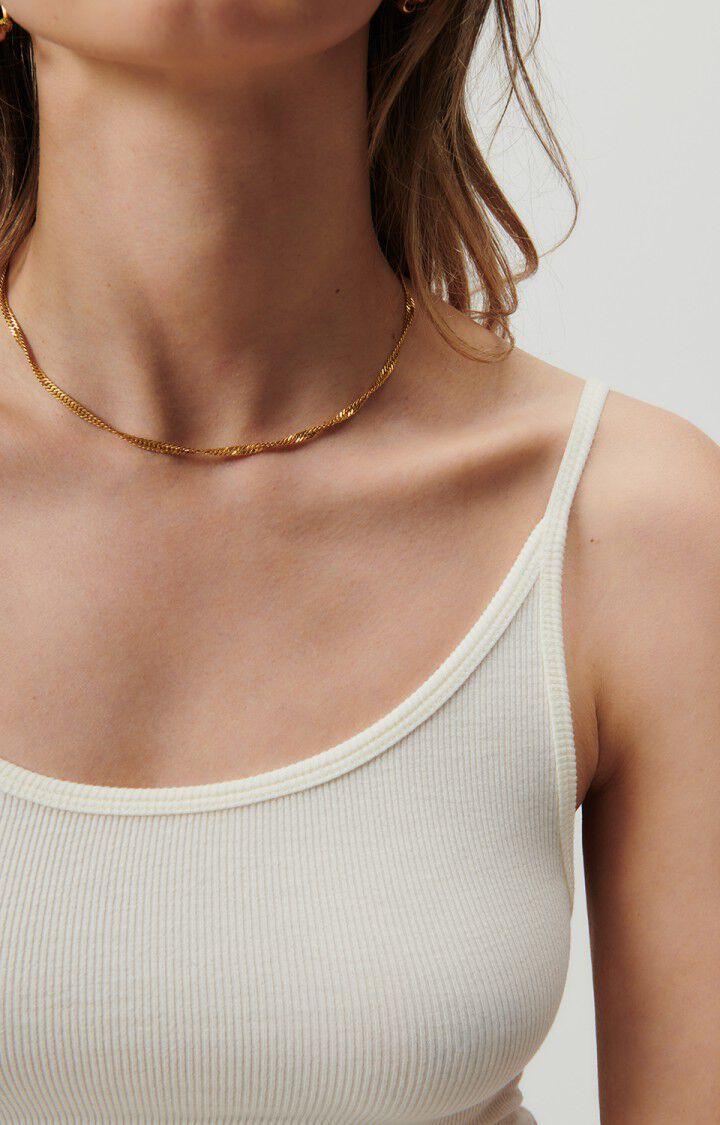 American Vintage Body Femme Odyl - ECRU 0 Fines Bretelles Beige - E23