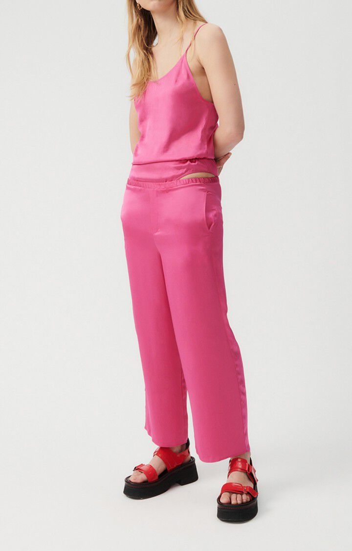 American Vintage Body Femme Widland - MAGENTA 0 Fines Bretelles Rose - E23