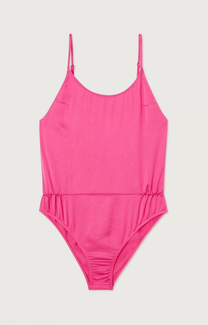 American Vintage Body Femme Widland - MAGENTA 0 Fines Bretelles Rose - E23