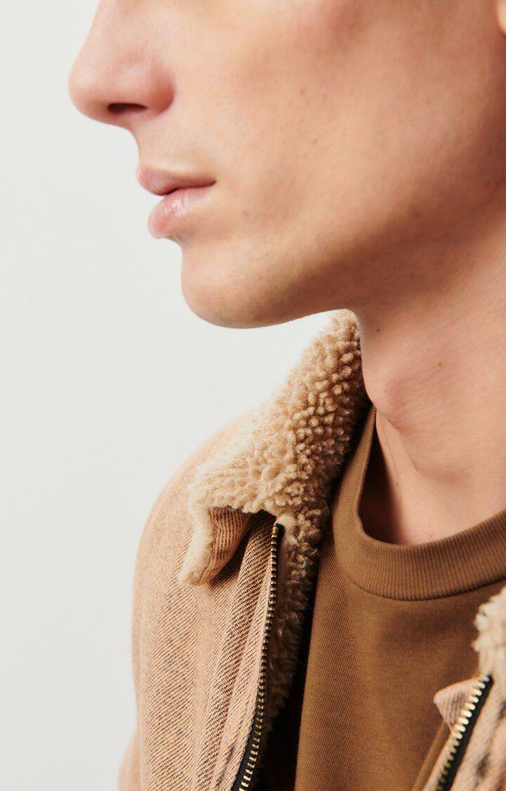 American Vintage Bombers Homme Blinewood - SURTEINT NUDE 58 Manches Longues Marron - E24